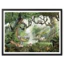 Póster infantil Kikki Belle - Gatos de la selva