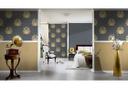 Architects Paper Tapete Nobile blau, metallic