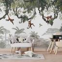 Kikki Belle - Papel pintado de Monos descarados para habitaciones infantiles