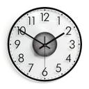 Horloge murale en verre - Moderne avec minutes