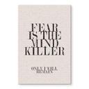 Akrylbillede Filmcitat fra Dune - Fear is the Mind-Killer