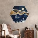 Hexagon Dibond Stjernehimmel om vinteren - SpaceFrog Designs