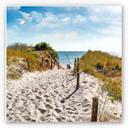 Tableau Forex - Way to the Beach - carré