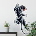 Sticker mural - Miami Ink - Black Panther