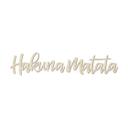 Træbogstaver Poppel - Hakuna Matata (2-delt)