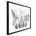 Póster Múnich - Blanco y negro - Love your City