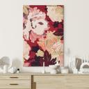 Lienzo Peonias con Medidas - SpaceFrog Designs