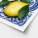 Póster de los limones sicilianos - EMELIEmaria