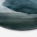 Tableau sur alu-Dibond Nouveauprints - Aquamarin - Rond