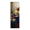 Póster de tela Vermeer - La lechera - Panorama