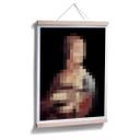 Póster Pixelart - da Vinci - La dama del armiño