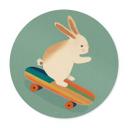Plakat Treechild - Skateboard Bunny