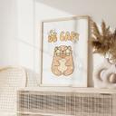 Plakat Retro Capybara - Be Capy