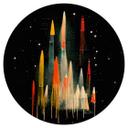 Wall Sticker Treechild - Let's all go to Space