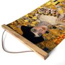 Póster de tela Klimt - Retrato de Adele Bloch-Bauer - Panorama