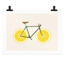 Póster bicicleta con limones - Bodart