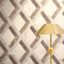 Versace ikke-vævet tapet Tarsia marmorlook brun grå creme