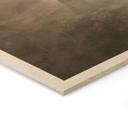 Houten Wanddecoratie bosmagie in de ochtendnevel beige - Ms Tiff