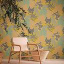Papel pintado Jungla amarillo, negro - papel pintado tejido-no tejido hojas plantas diseño moderno papel pintado