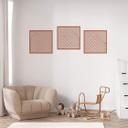 Wallsticker Geometriske bjerge (sæt med 3)