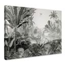 Lienzo Sir Edward - Paisaje con leopardos blanco y negro