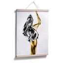 Plakat - Marini - Gold and Silver