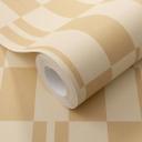 Papel pintado no tejido, papel pintado gráfico La Terrasse naranja