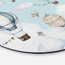 Tableau sur alu-Dibond rond Oliver Robins - Ballon Bonanza