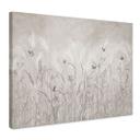 Canvas schilderij wilde bloemenweide met vlinders in Scandinavisch design - Ms Tiff