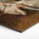 Sekskantet Billede Tischbein - Goethe i den romerske Campagna - aluminium dibond