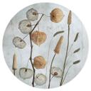 Vinilo decorativo de flores secas - Disher - Redondo