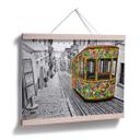 Póster Ben Heine - Tranvía de Lisboa