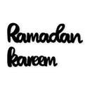 Decoración acrílica Ramadán Kareem