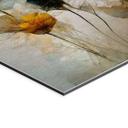 Geborsteld Alu-Dibond met goud-, zilver- & kopereffect - Boeket droogbloemen - Treechild