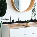 Sticker mural Skyline de Hambourg