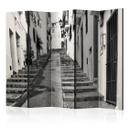 Screen room divider - Gamle bydel i Altea, 5-delt - 225x172 cm