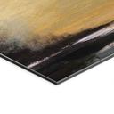 Billede Gyldent lys på aftenhimlen - Bergius – print på aluminium (Alu-Dibond)