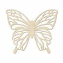 Décoration en bois - Papillon Isabella - Placage bois peuplier