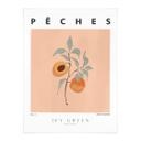Póster Juicy Peaches - Ilustración Ivy Green