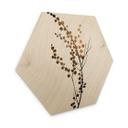 Hexagon Hout Kubistika - Golden Branch