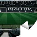Tapet cirkel Eintracht Frankfurt - Stadion Tribunen - vliesetapet/selvklæbende non-woven tapet