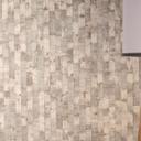 Ikke-vævet tapet Daniel Urban Lines beige creme grå metallic - striber overfladestruktur gang