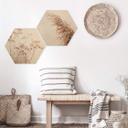 Hexagon Hout Pampasgras