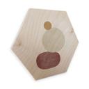 Hexagone - Placage bois de bouleau - Nouveauprints - Pebbles 2