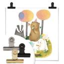 Póster Loske - Picnic para tres