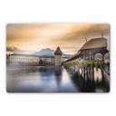 Tableau sur verre Huber - Old Town Lucerne
