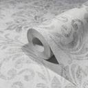 non-woven tapet grå ornamental til stue soveværelse kontor marburg tapet