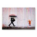 Akrylbillede Banksy - Coloured Rain
