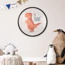 Póster Dino Be Brave - T-Rex - Tunaboylu - Redondo