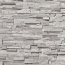 Papel pintado efecto piedra gris moderno 3D no tejido - papel pintado diseño piedra para cocina, salón